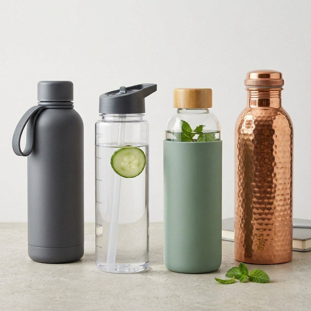 Best reusable water bottle for home, office and gym