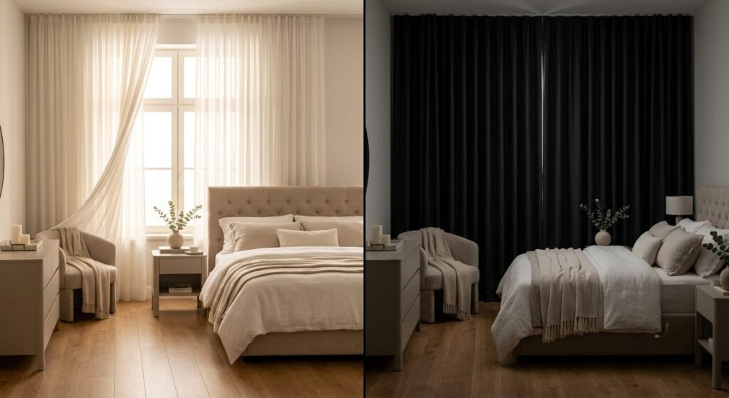 Curtains for bedroom